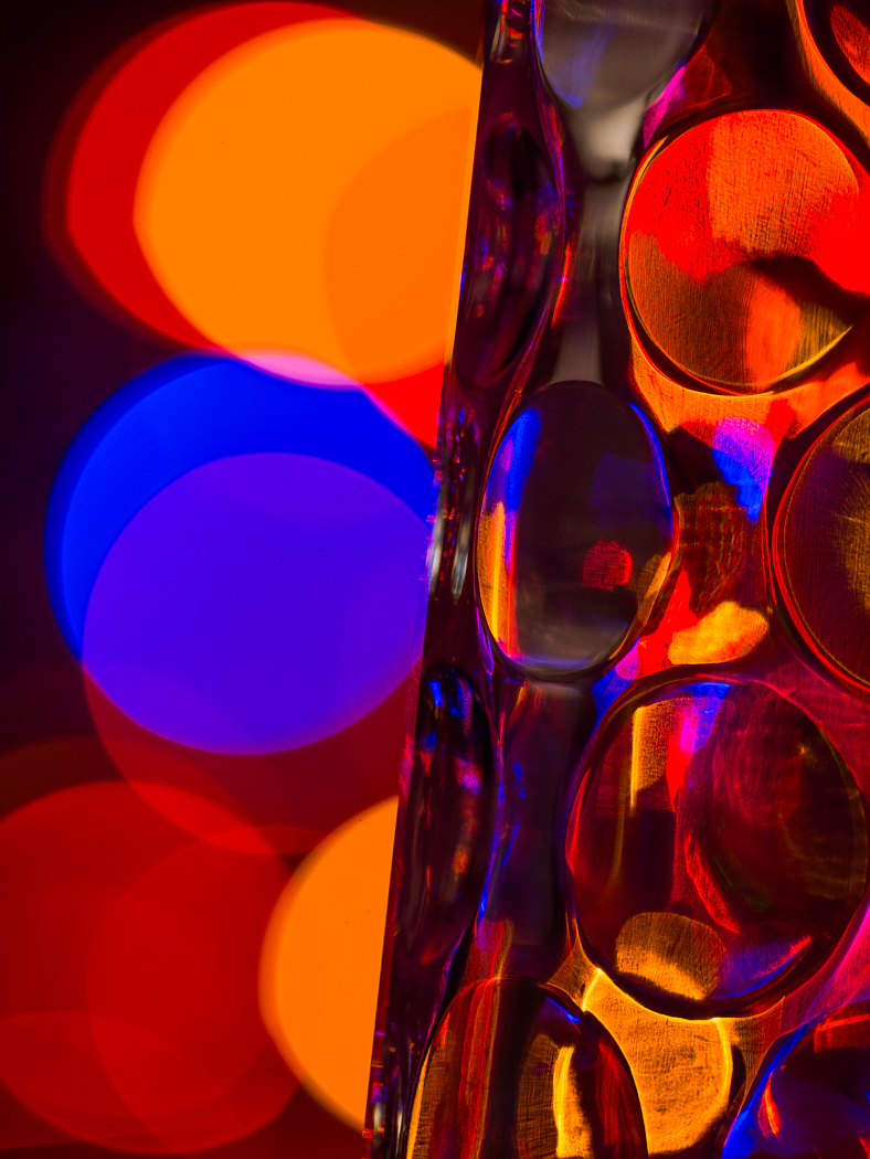 Coloured lights abstract 2