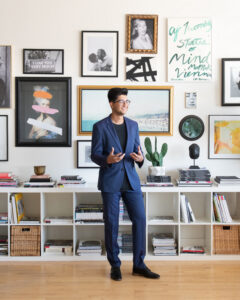 Calgary brand photo of a man standing