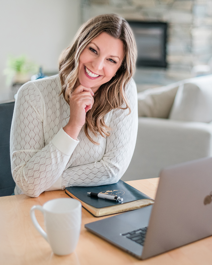 Brand photo of a life coach in Alberta
